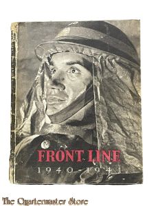 Book - Frontline 1940- 1941, published by HMSO in 1942. Images and stories of the Blitz