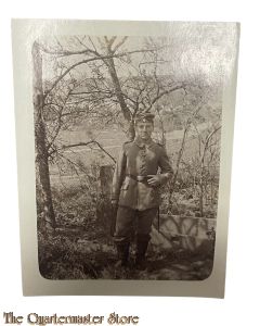 Photo 1916 Deutscher Soldat an der Front.