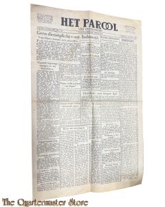 Krant Het Parool 5e Jrg no 110 vrijdag 18 mei 1945