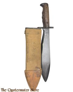 US Army M1917  Bolo Knife with Scabbard (PLUMB) 