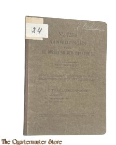 Voorschrift no 723a Aanwijzingen voor opleiding der Infanterie deel III