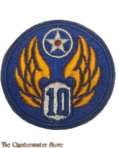 Mouwembleem 10th Air Force (Sleeve patch 10th Air Force)