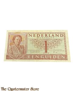 Munt biljet 1 gulden 1949