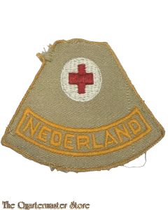 Mouw embleem Nederland rode kruis (Sleeve badge Red Cross)