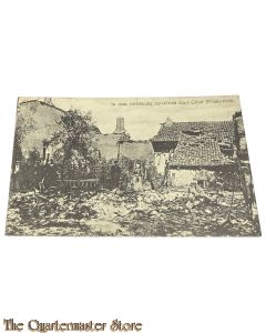 (Feld) Postkarte 1915 In dem vollständig zerstörten Dori Crion (Frankreich)