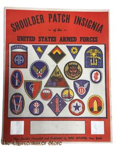 Book - (1941) Shoulder Patch Insignia of the United States Armed Forces 1941