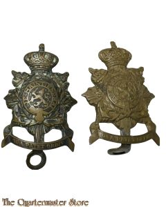 Set van 2 kraagemblemen Korps Mariniers (Torretje)