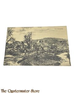 (Feld) Postkarte 1915 vor Givenchy