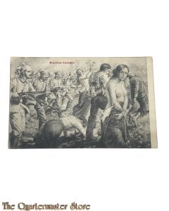Postcard - 1917 Boucelier humain 