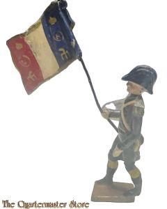 French pewter Flag bearer WW1 REINETTE 