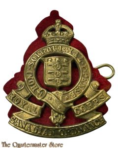 Cap badge Royal Canadian Ordnance Corps (RCOC) 5th Canadian Division) 
