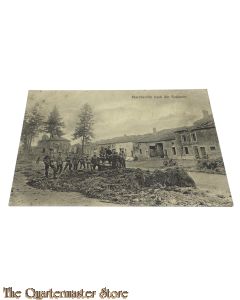 (Feld) Postkarte 1915 Marcheville nach der Schlacht