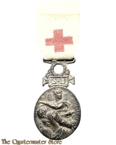 France - Médaille Société Française de secours - Aux Blessés Militaires 1864-1866