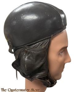 France - Early Pre WW2 Aviators Helmet Circa 1939 -1940