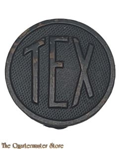 WW1 US Army Texas State Collar Disc with nut