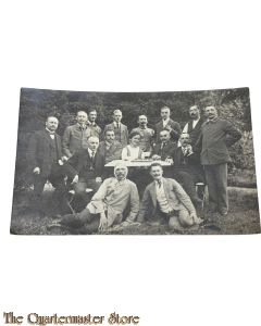 (Feld) Postkarte 1917 German soldiers and Lazarett  personal