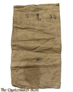 France - WW2 Cloth bag for shoe polish items 