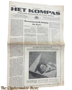 Verzetsblad Het Kompas 3e jaargang Recapitulatie nummer 
