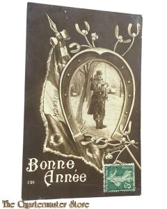 France - Postcard 1914 Bonne Annee
