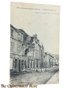 France - Postcard 1918 Verdun bombardé