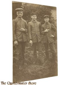 (Feld) Postkarte 1917 3x Deutsche Soldaten 