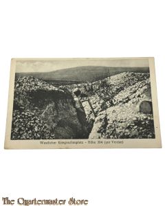 (Feld) Postkarte/Studiophoto 1916 Westlicher Kriegsschauplatz - Hohe 304 (vor Verdun)