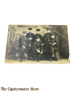Postkarte/ Photo Deutsche Soldaten Schlettstadt 1908