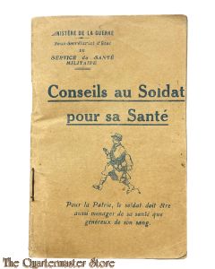 France - Booklet WW1 Conseils au soldat pour sa santé