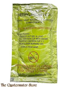 US Army fuel gel , Diethylene glycol 