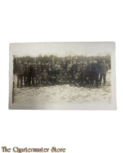 Postkarte/ Photo 1914 gruppe Deutsche Soldaten