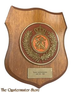 Defensie staf wandbord - bezoek Landmacht adjudant A00I W.M. Tanis