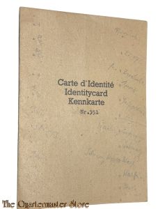 Deutsche Kennkarte 1947 no 351 Lierschied Kreis St. Gearshaussen