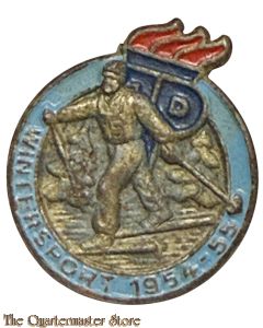 DDR - 1954/55 Thalmann Pioneer Organisation Youth Winter Sport Skiing Award