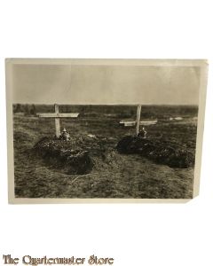 Original Press Foto Deutsche Soldatengraber in Frankreich (Official Press photo German graves in Franc)