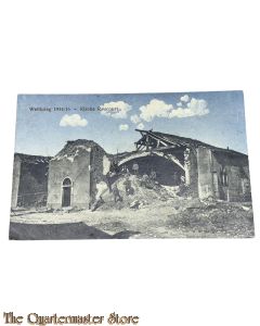 (Feld) Postkarte 1916 Raucourt , Frankreich Kirche