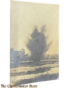 (Feld)postkarte 1916 Granaten explosion an die Front 