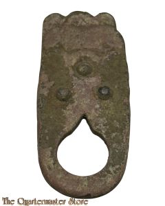 WW1 German Pickelhaube Helmet Chinstrap Brass Side Buckle