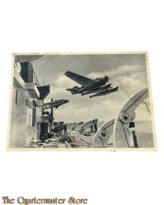Junckers Fotokarte no 37 - Ganzmetall-Kab.-Flugzeug Junkers-Ju 46 (Ju 34)