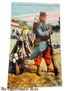 France - Postcard 1915 117 L'ARMEE FRANÇAISE.-Infanterie.-En tenue de campagne