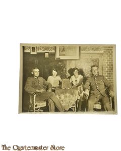 Postkarte/ Photo 1914 Deutsche Offiziere mit Damen  