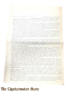 Krant, Bulletin de Vrijheid no 154 donderdag 3 mei 1945  1uur nm