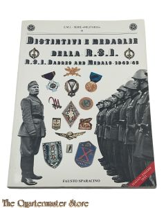 Book - Distintivi e medaglie delle R.S.I. (Insignia and medals of the RSI)