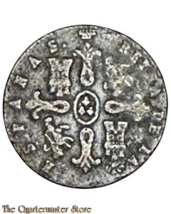 Spain - Koperen 8 Maravedis 1865