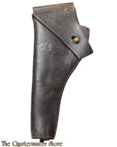 US WWI M1917 .45 cal Revolver Leather Holster 