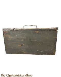 WK 1 Holzkiste munition schwarzlose MG 08  (Munition container wood Schwarzlose MG 08)