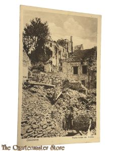 Feld (postkarte) 1917  CRAONNE Partie hinter der Kirche
