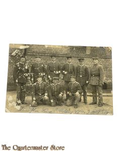 Postkarte/ Photo 1915 Deutsche Soldaten im Ausgeh Uniform 