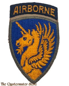 Mouwembleem 13e Airborne Division (Sleeve patch 13th Airborne Division)