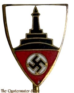 Mitglied Aufschlagnadel (DRKB Members 2nd pattern lapel pin) marked 2