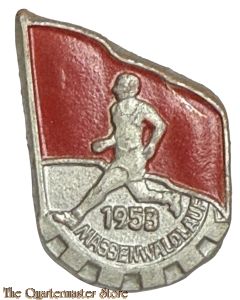 DDR - Badge Massenwaldlauf 1953